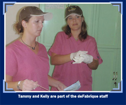 deFabrique Orthodontics staff Tammy and Kelly