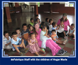 deFabrique Orthodontics the children of Hogar Maria